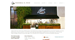 Desktop Screenshot of pizzeriailfico.com